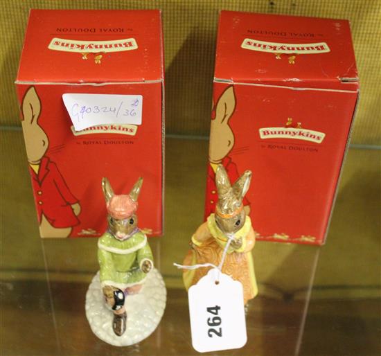 Royal Doulton Romeo & Juliet Bunnykins, boxed